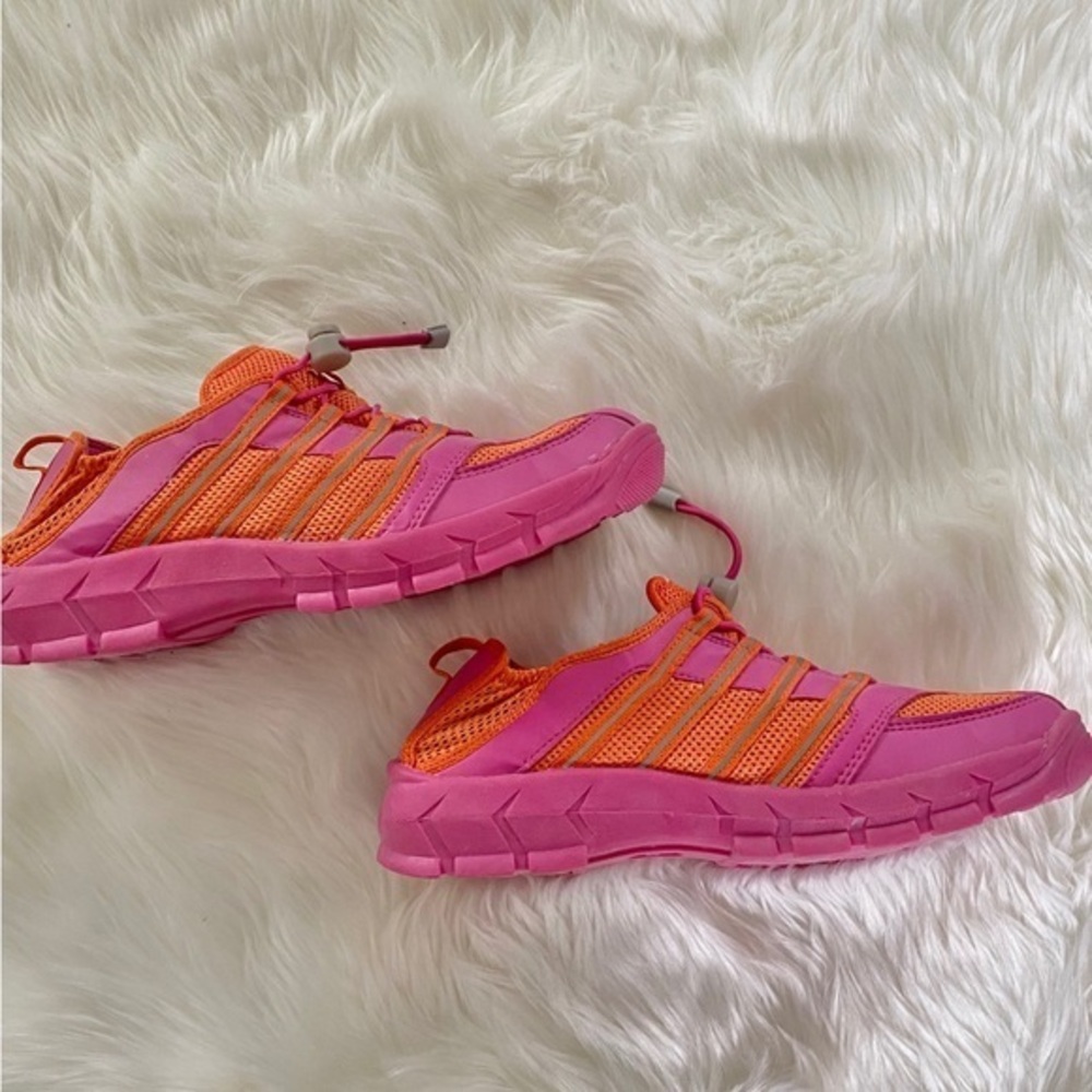 The Children’s Place pink and orange water shoes, Sz. 6 women’s